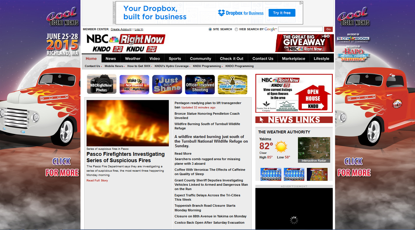 Cool Desert Nights Animation